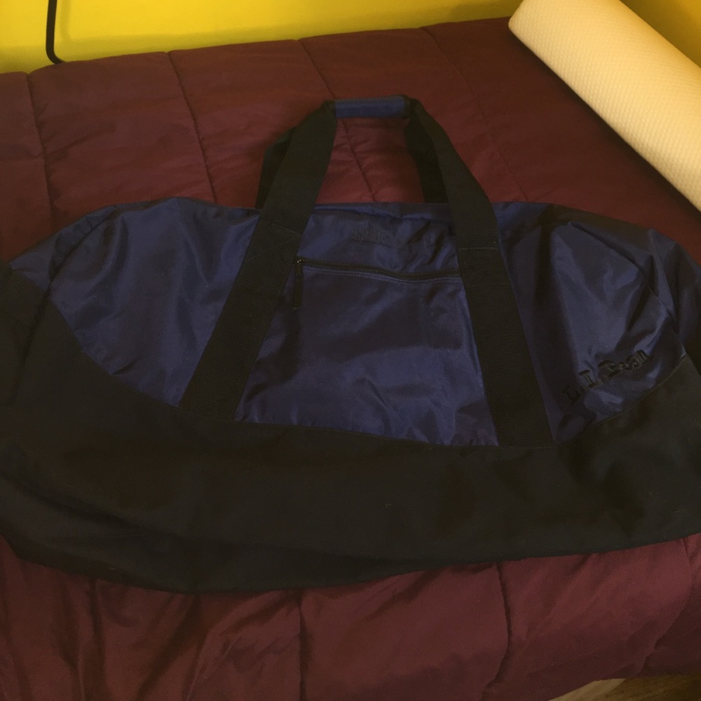 LL Bean duffel bag